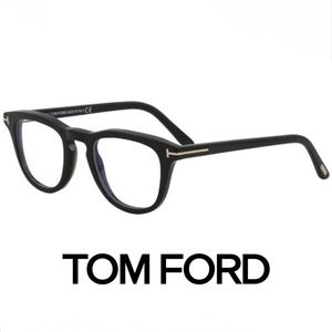 Tom Ford Black Square Eyeglasses TF-5488-B | Luxury Optical Frames Eyeglasses